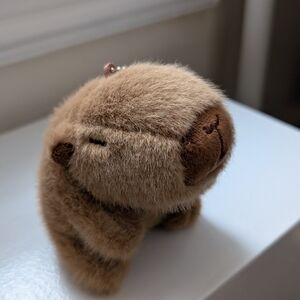 5" Capybara Plushie Keychain